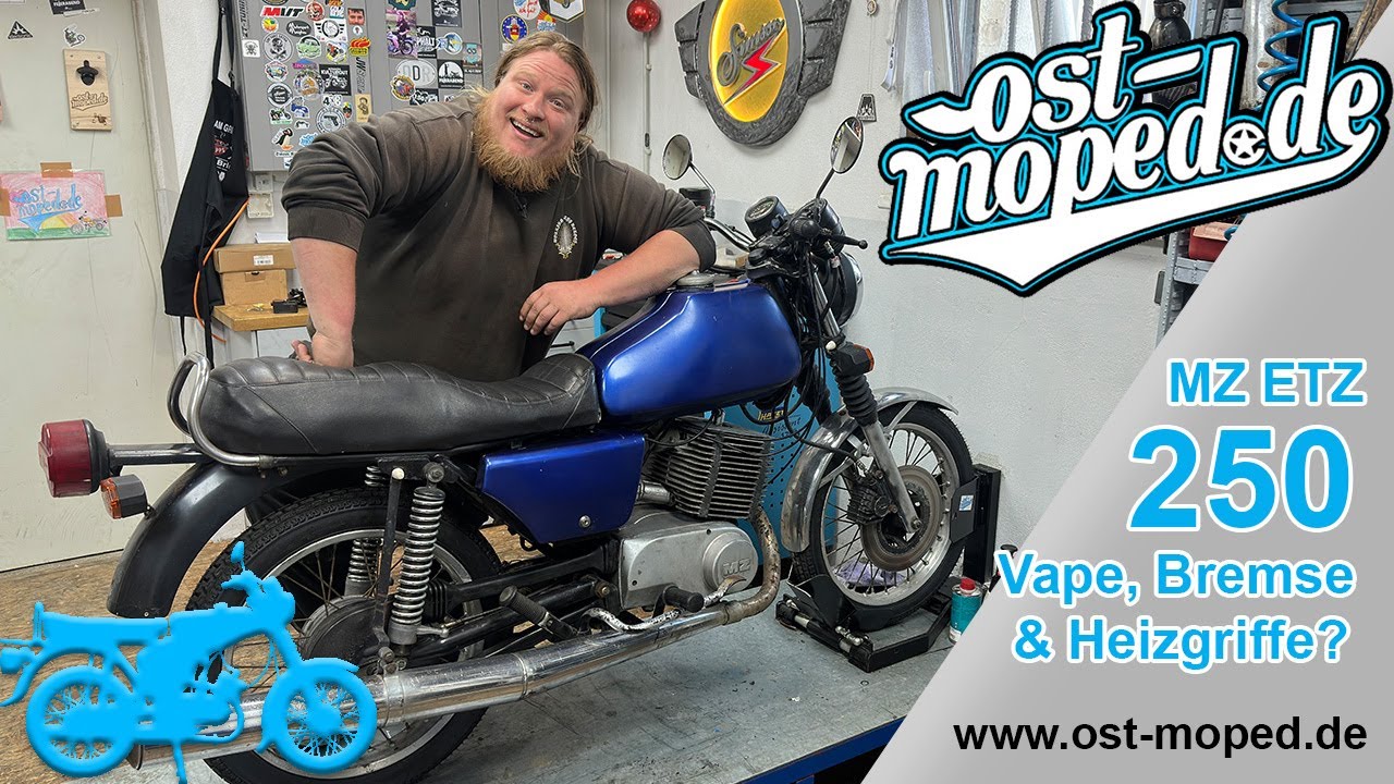 MZ ETZ 250 | Vape und Kleinigkeiten für den TÜV - Heizgriffe? | ost-moped.de