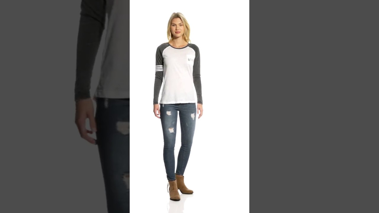 Rip Curl Women's Surf Check Long Sleeve Pocket Tee | SwimOutlet.com