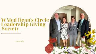 WMed Students Thank Dean's Circle Donors