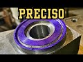CÓMO SACAMOS el centro de un cuadrado para tornear 