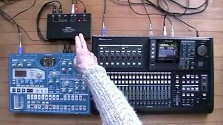 Tascam DP24/32SD Tutorial 13: Midi Sync - old-school