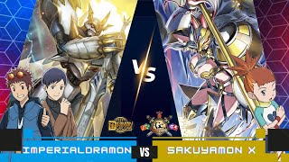 IMPERIALDRAMON VS SAKUYAMON X - DIGIMON CARD GAME INDONESIA