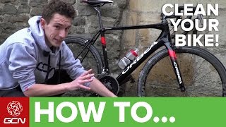 How To Clean A Dirty Road Bike In A Hurry – GCN's Rapid Bike Wash