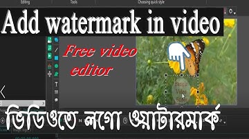 how to add watermark in a video | VSDC