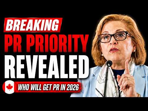 BREAKING: Canada’s Immigration Minister Reveals Who Gets PR Priority in 2026