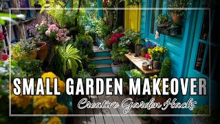 Upcycled Garden Magic: Transform Trash into Treasures for Creative Small Garden Landscaping