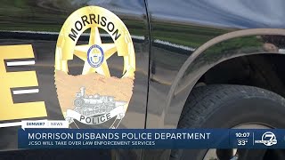 Morrison town board votes to disband police department