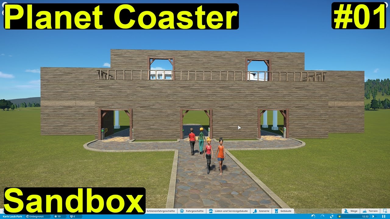 Planet Coaster [Sandbox] - ein traumhafter Park entsteht  #01 - Deutsch/German