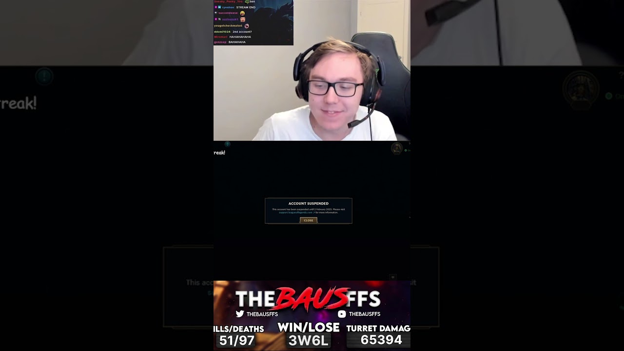 Thebausffs Banned For Inting 