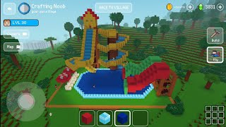 Water Park - Block Craft 3d: Building Game screenshot 4
