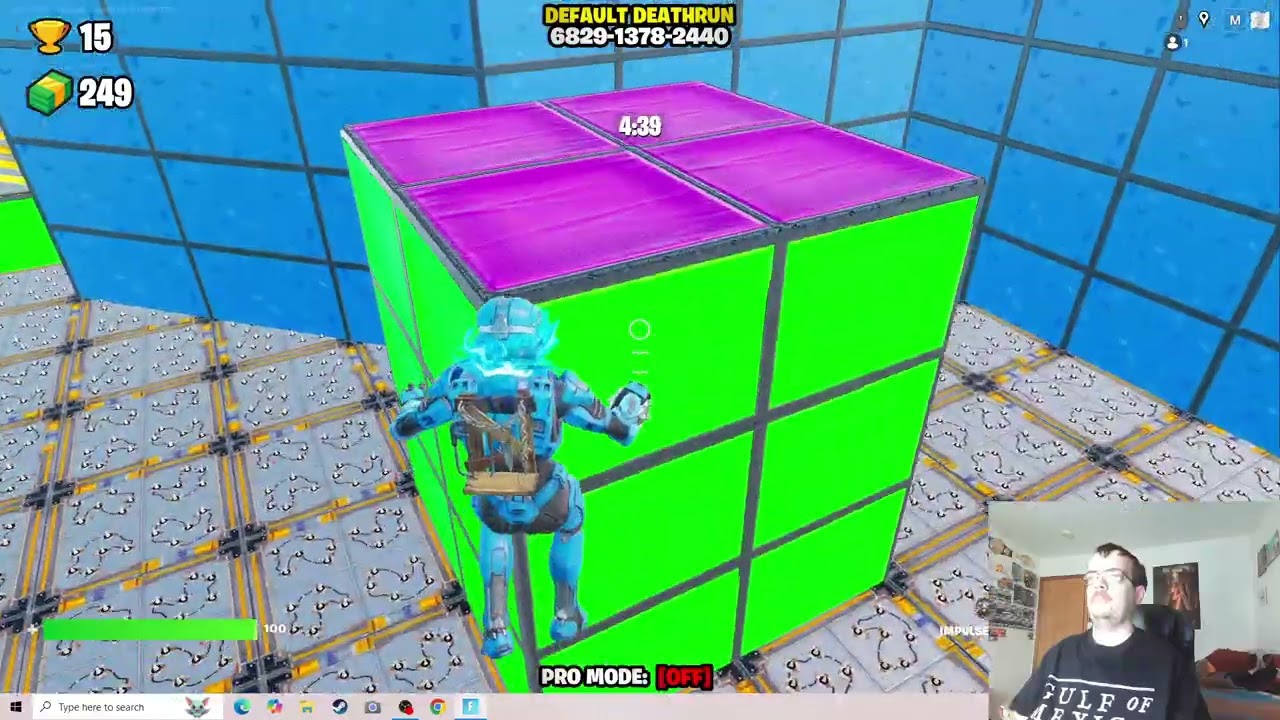 100 LEVEL DEFAULT DEATHRUN BY  creator jduth