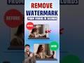 मुफ़्त में वीडियो से वॉटरमार्क कैसे हटाएं | Free Online Video Watermark Remover #removewatermark