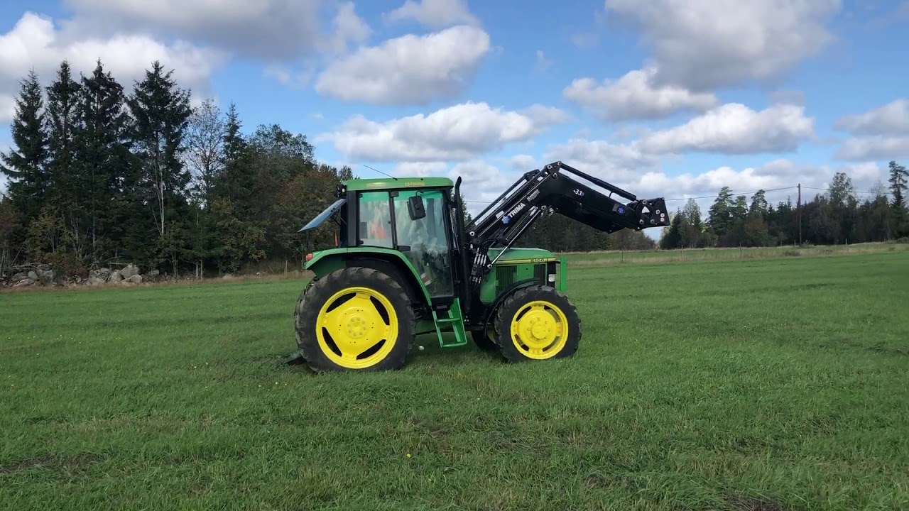 Gårdstraktor John Deere 6100