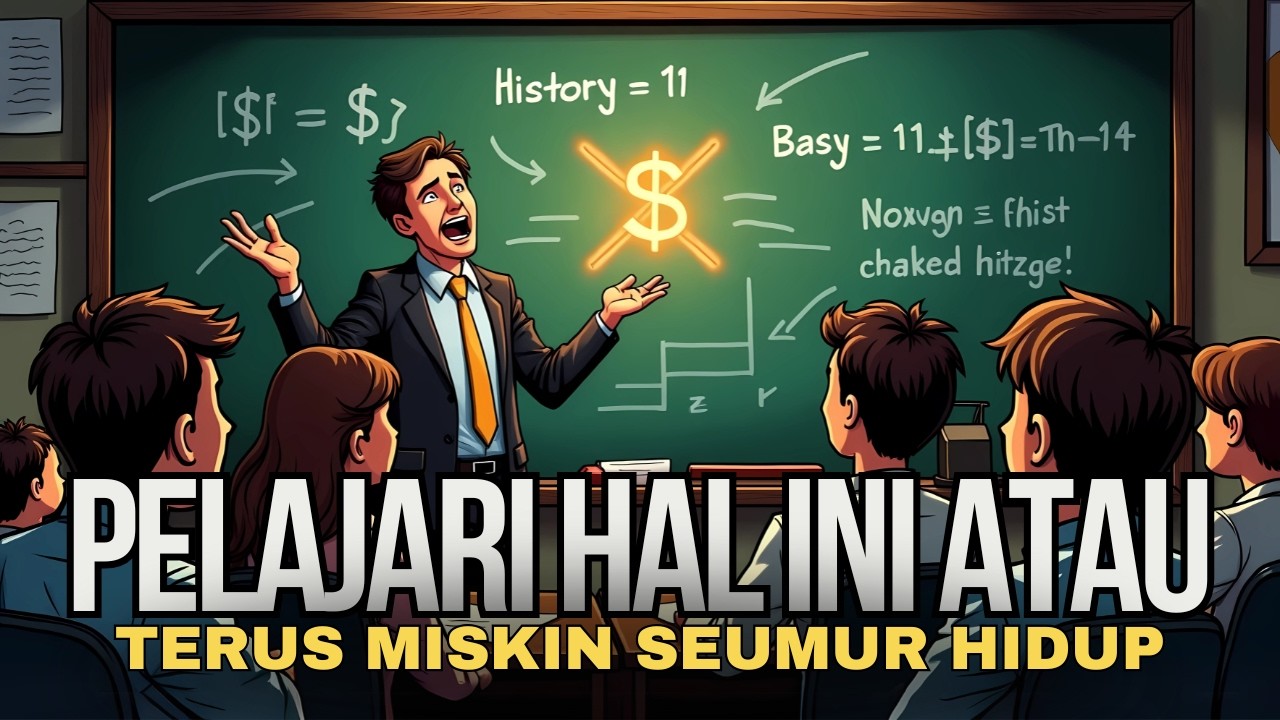 Pelajaran Tentang UANG Yang Tidak Diajarkan di Sekolah