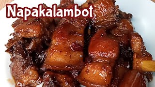 Napakalambot/How to cook Humba/Panlasang Pinoy/Joe nell tv mix