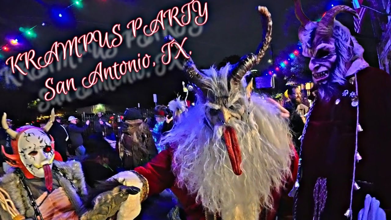 Krampus Party Downtown San Antonio | Festivities before the Parade!