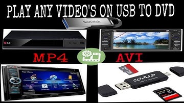 HOW TO PLAY VIDEO ON USB USING AUDIO VIDEO FACTORY FOR OLD DVD PLAYER by DudzSkills