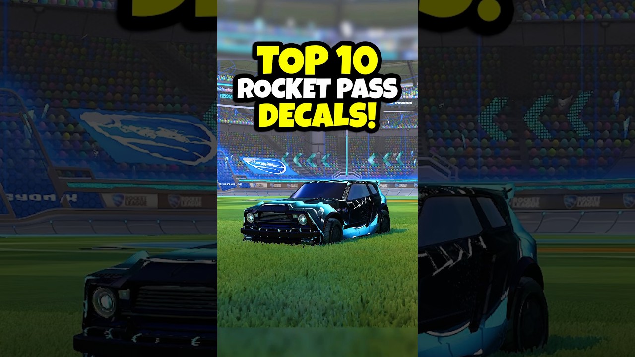 Top 10 Rocket Pass Decals in Rocket League!