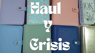 HAUL de Temu y CRISIS con mis carpetas 