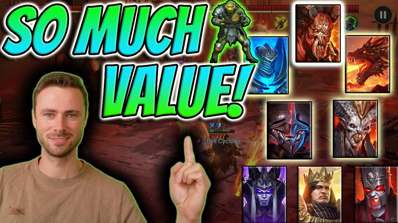 Все боссы, которых Майки может пройти в одиночку в середине игры — Raid Shadow Legends