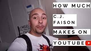 Famous How much CJ Faison makes on Youtube Wealth