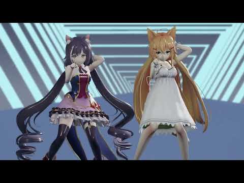 【MMD】 SHOOTING STAR - XG/Kyaru,Enokorogusa