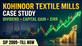 Kohinoor Textile Mills (KTML) Case Study | Dividend + Capital Gain + XIRR Returns SIP 2009–Till Now