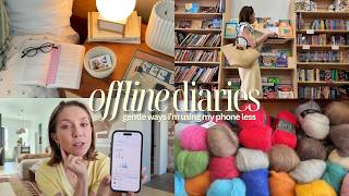 Offline Diaries: 10 Things I Do Instead of Scrolling | Thrifting, Baking & Solo Dates