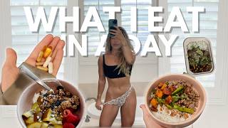 WHAT I EAT IN A DAY | High Protein, Balanced & Realistic Meals