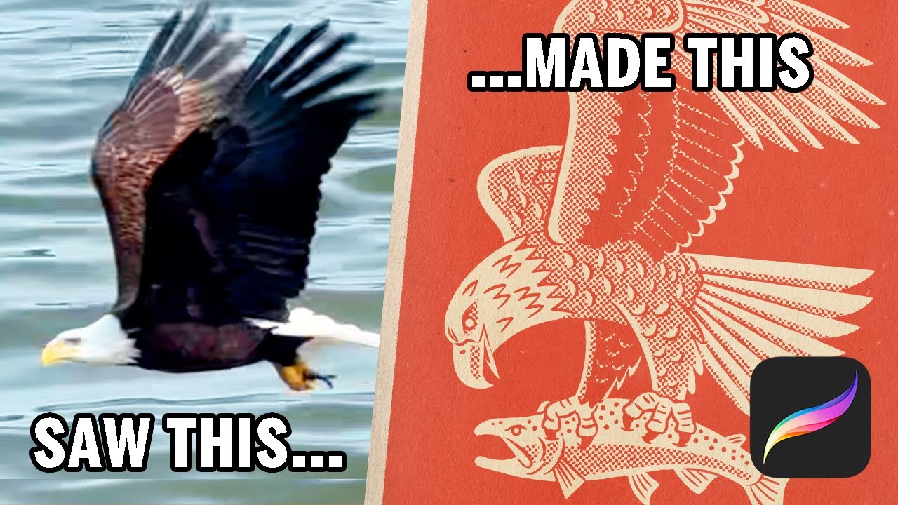 Я превратил кадры с «Безумного орла» в цифровую картину — полный процесс