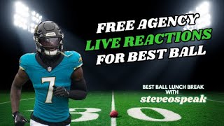 Day 2 Free Agency LIVE Reactions