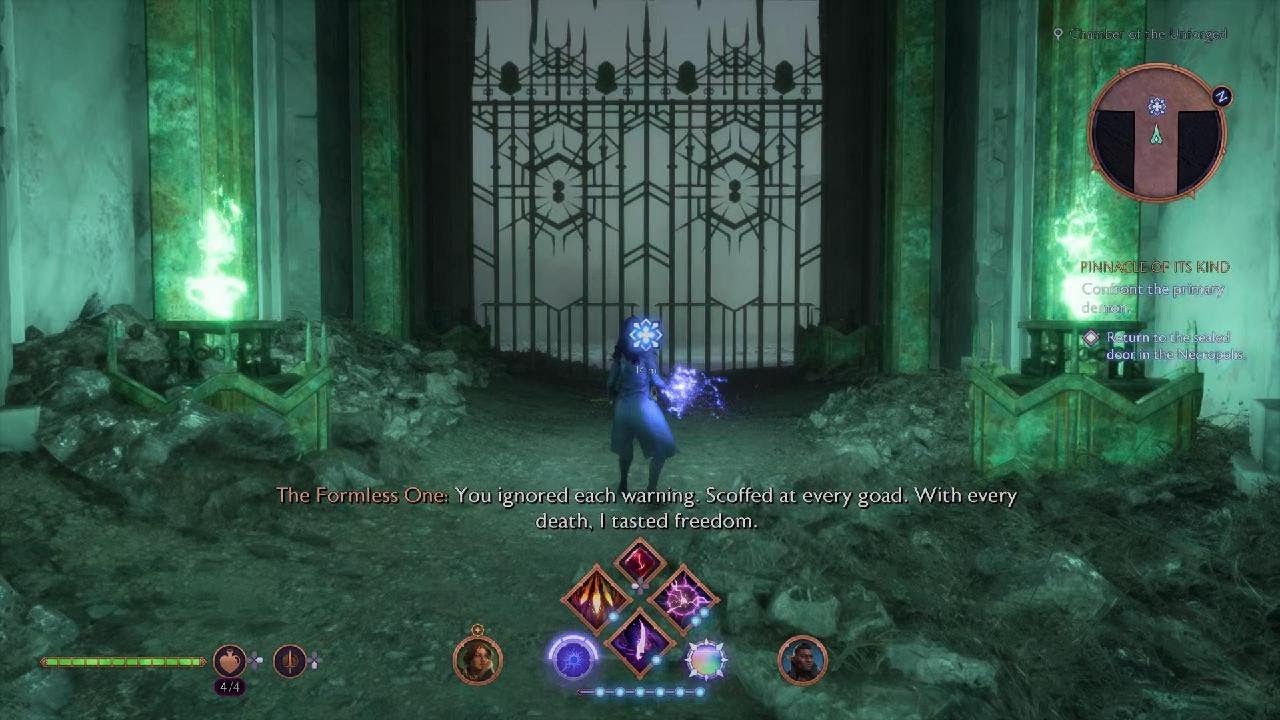 Dragon Age: The Veilguard The Formless One Final Fight