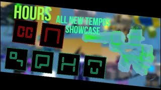 All New Gamep And Secret Tempos Showcase Roblox Hours