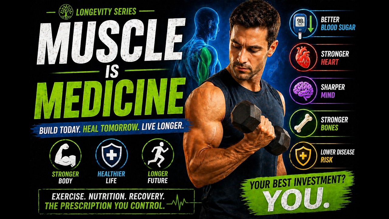 Muscle Is Medicine: Why Strength Training Extends Your Life | The Longevity Series