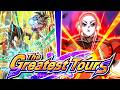 NO ITEM RUN! LR INT SSJ4 VEGETA + SSJ4 GOKU VS. JIREN! THE GREATEST TOURS! (DBZ: Dokkan Battle)