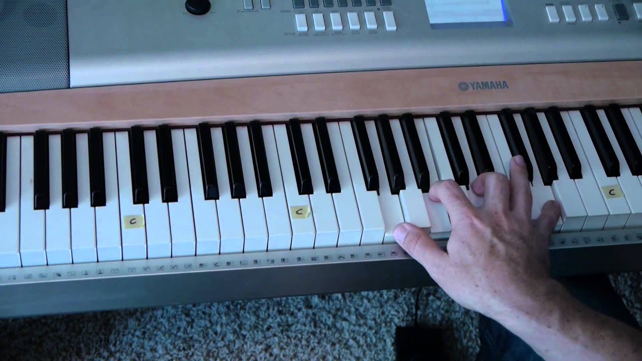 Easy-to-Play Piano "Amazing Grace"- (Matt McCoy) - YouTube