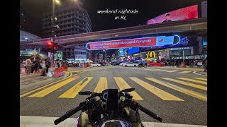 pov : vibe malam minggu di KL | Modesaki Ninja250 + Yoshimura Slipon | 4K POV PureSound