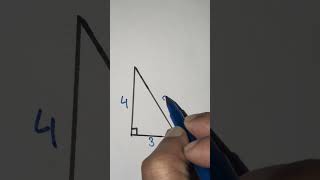 triangle is right angle #maths