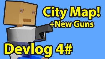 CITY MAP! + 2 New Guns & More! - Indie Game Devlog #4