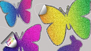 Glitter Effect Photoshop Tutorial ((Rainbow Glitter Stickers))