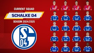 Schalke 04 Current Squad For Season 20242025 Bundesliga 2