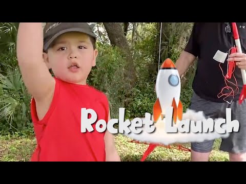 Rocket Launch (Estes Model Rocket Astrocam Kit Camera Rocket skill Level 1 Beginner)