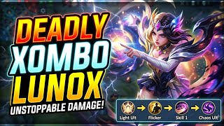 Lunox x Ruby DD Combo = MANIAC 😈🔥 | MLBB