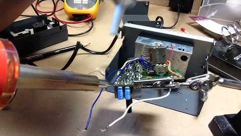 LED install in an SWR Meter