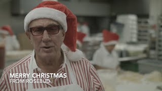 In the kitchen with Rosebud, happy holidays!