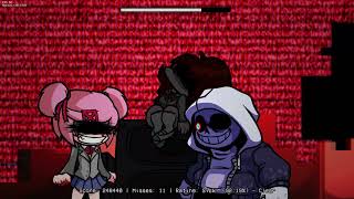 FNF Home But Natsuki And Dust Sans Sing's It