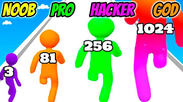 NOOB vs PRO vs HACKER vs GOD - Giant Rush Update
