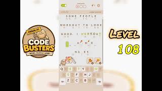 Code Busters Level 108 Walkthrough