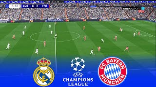 REAL MADRID vs BAYERN MUNCHEN Live | UEFA Champions League 2026 UCL | Simulation PES 2021 Gameplay