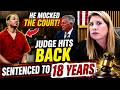 Defendant Disrespects Courtroom Rules — Judge Responds with an 18-Year Prison Sentence